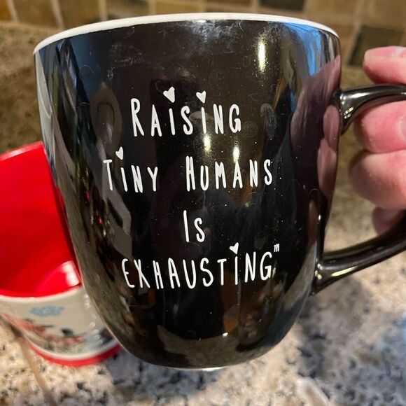 Anthropologie Bonne Annee Reindeer Mushroom Cup Plus Mom Bird Cups - Picture 6 of 12